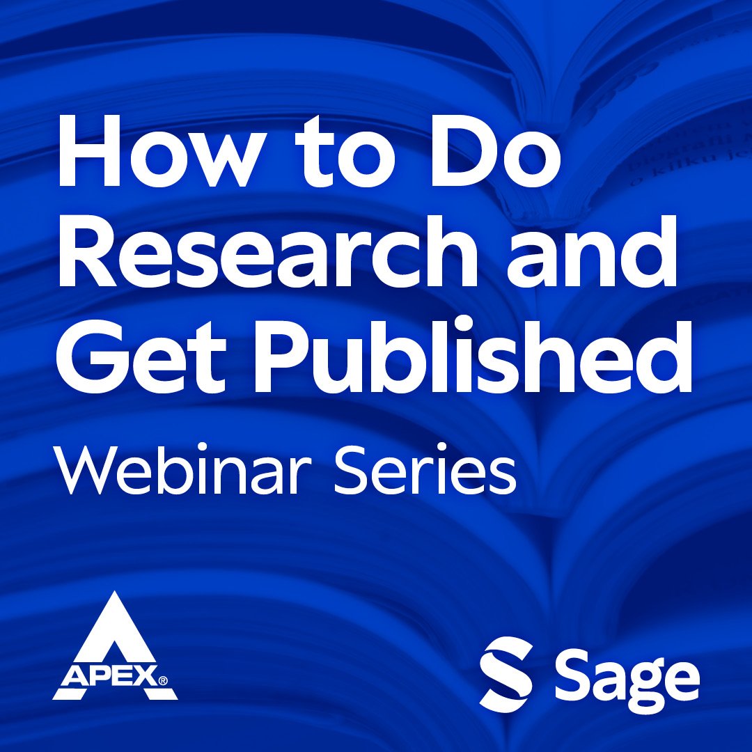 Upcoming webinar: Advance your career through journal publishing